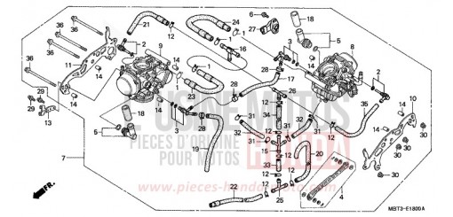 VERGASER (KOMPL.) XL1000V1 de 2001